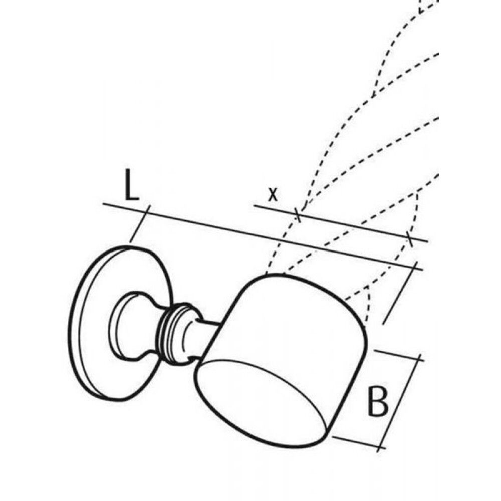 Otsakandur Stabilit Ø 30 mm kroomitud