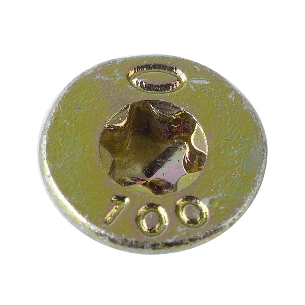 Puidukruvid Profi Depot kollane TX 8 x 80 mm 50 tk