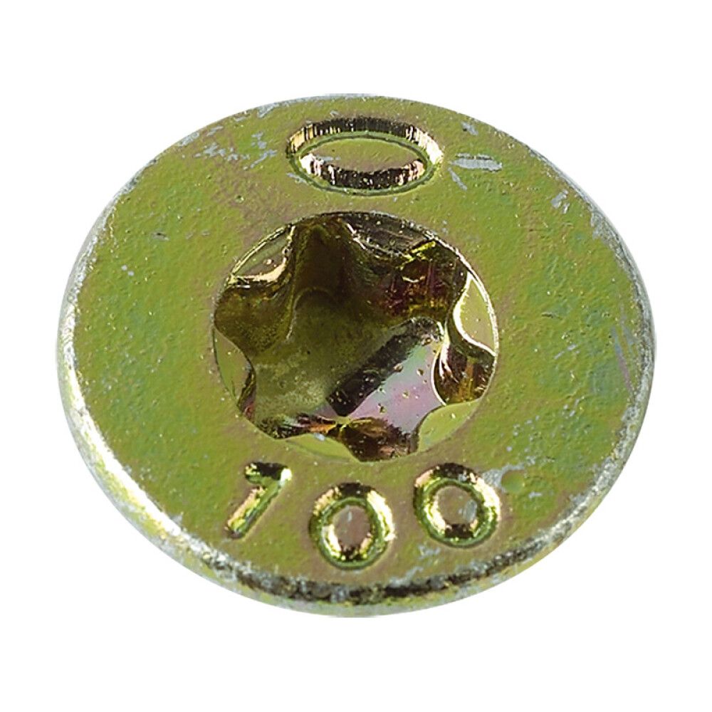 Puidukruvid Profi Depot kollane TX 8 x 100 mm 50 tk