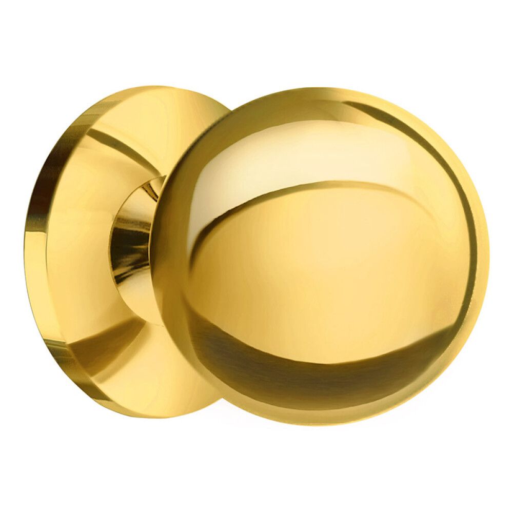 Mööblinupp Beslagsboden Modern ø 24 mm lihvitud messing