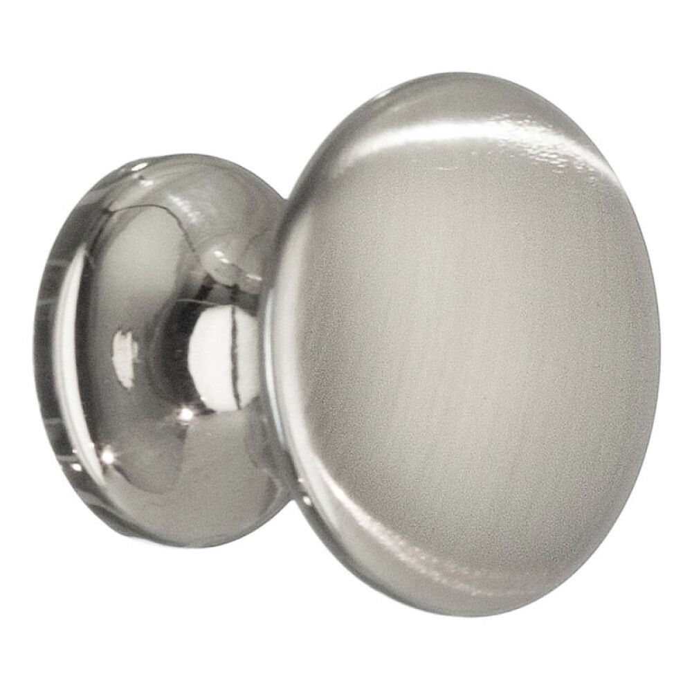 Mööblinupp Beslagsboden Tradition ø 24 mm harjatud nikkel