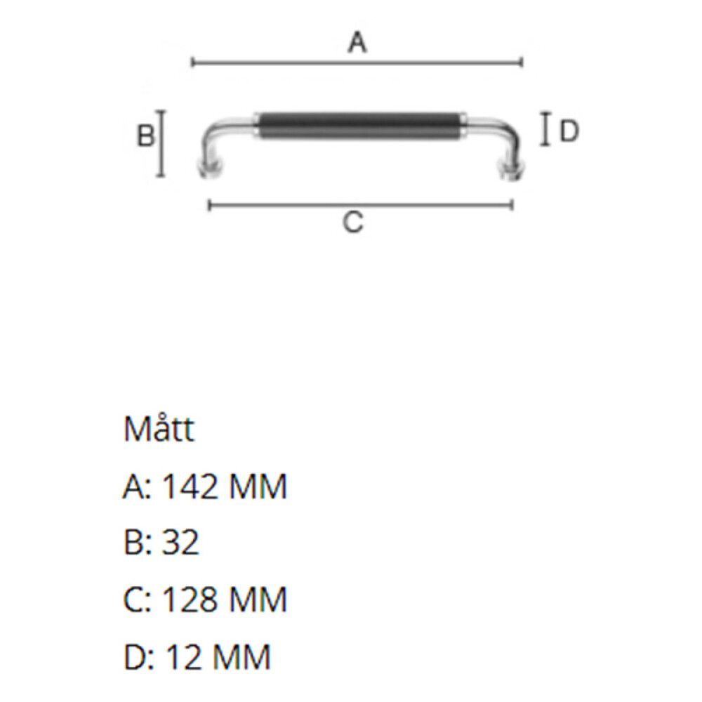 Käepide Beslagsboden BK6351B poleeritud kroom