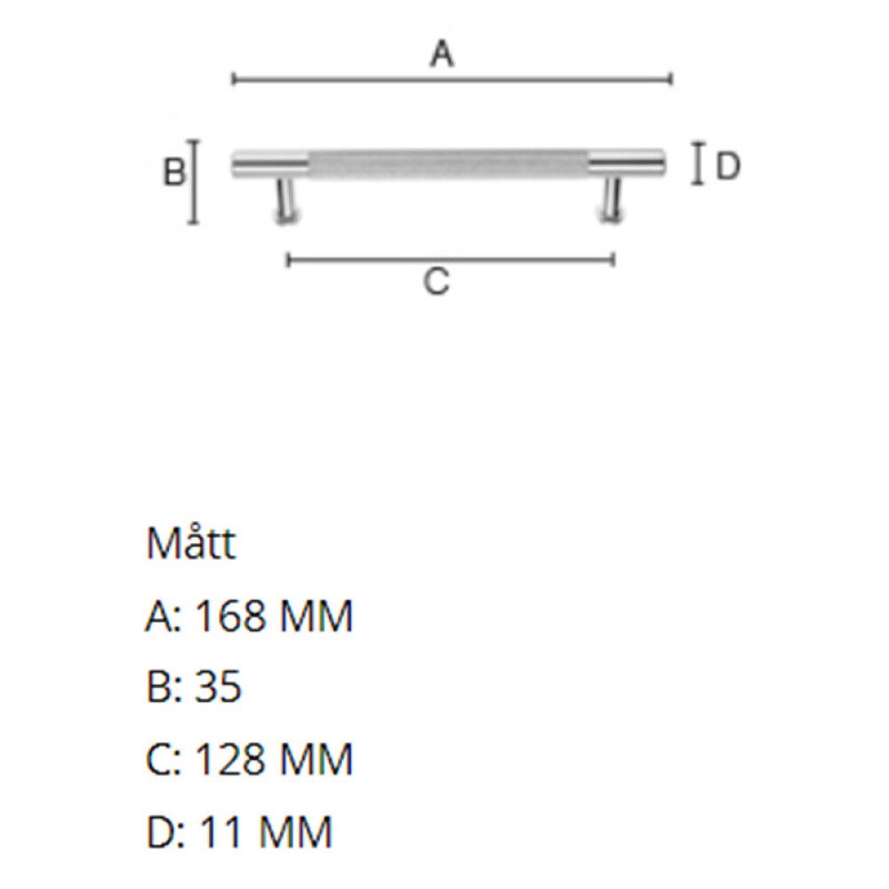 Käepide Beslagsboden BK6361 poleeritud kroom