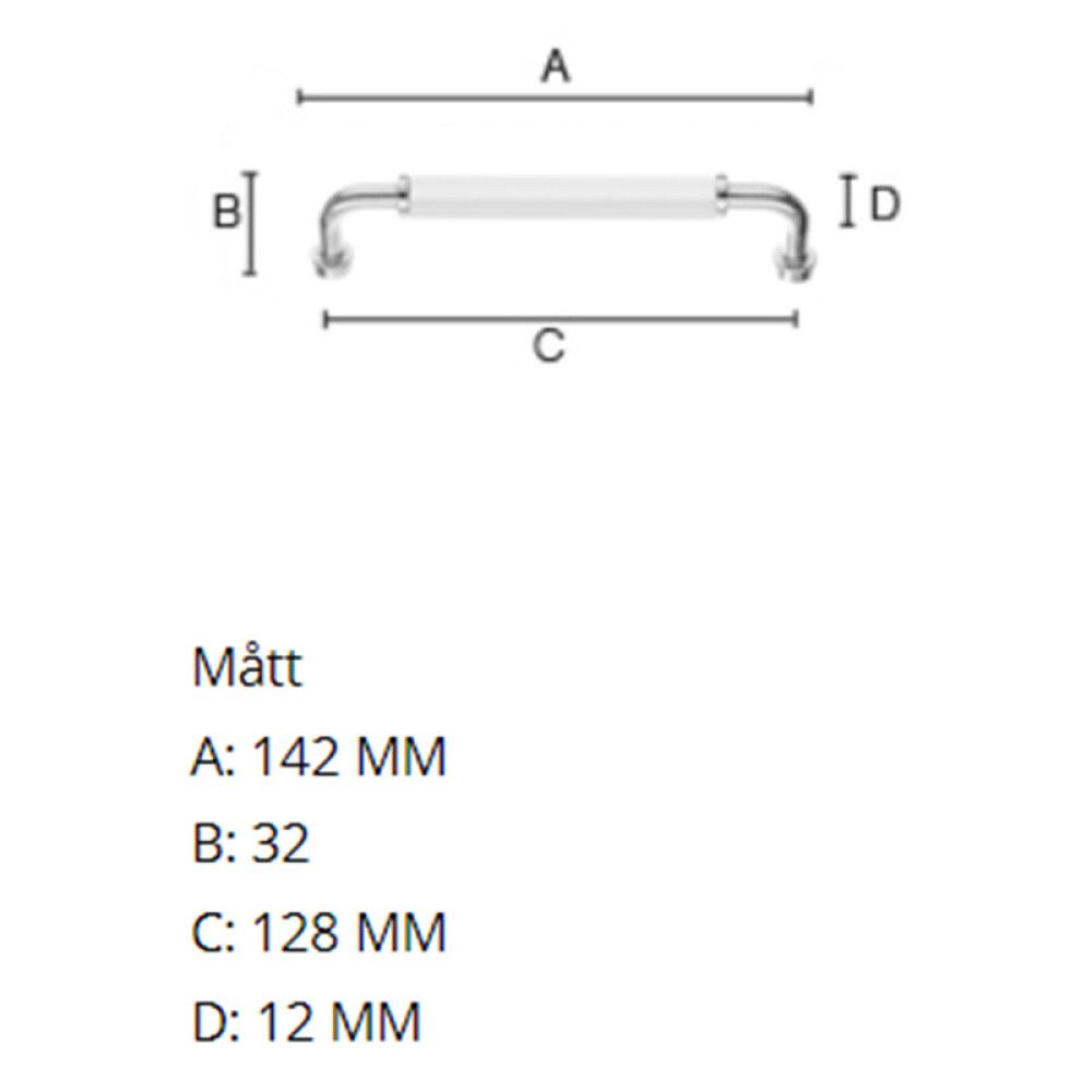 Käepide Beslagsboden BK6351X poleeritud kroom