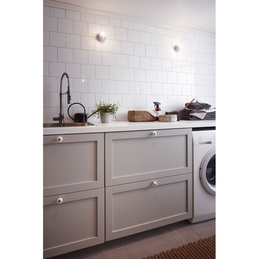 Mööblinupp Habo Erik ø 37 mm Nikkel