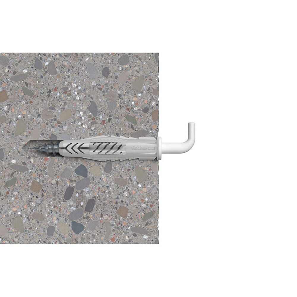 Konksude ja tüüblite komplekt 8 x 50 mm