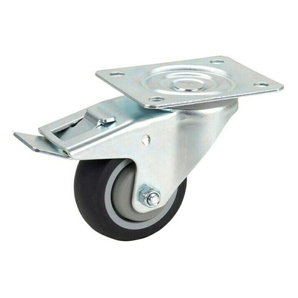 Transpordiratas Ø 80 mm piduriga