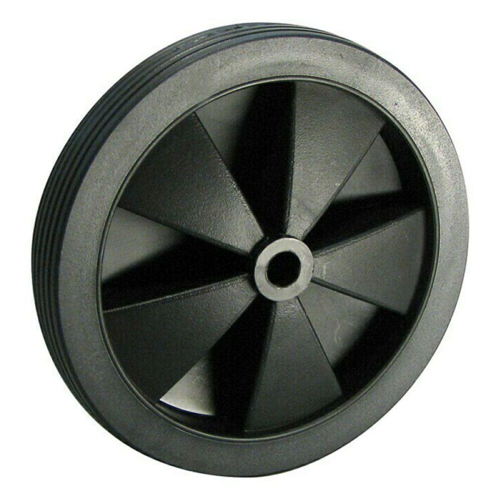 Ratas PVC must 130 x 20 mm