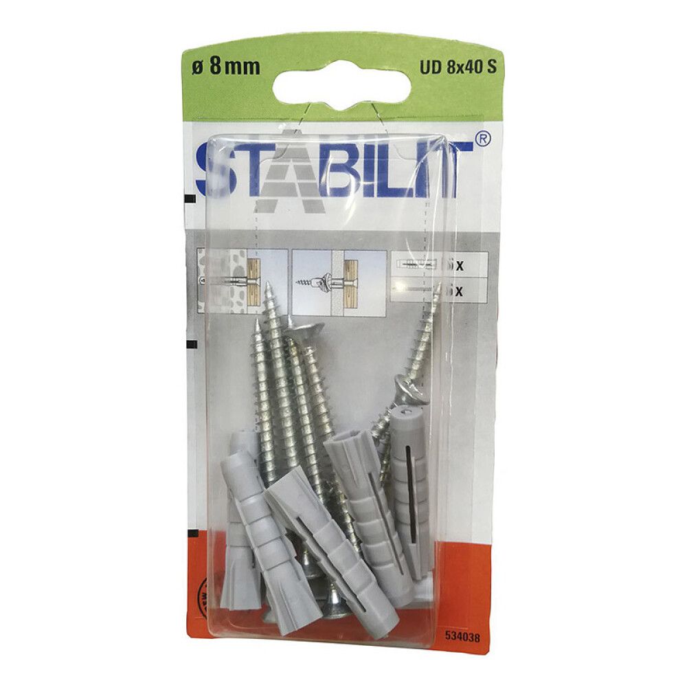 Tüübel UD 8 x 40 S