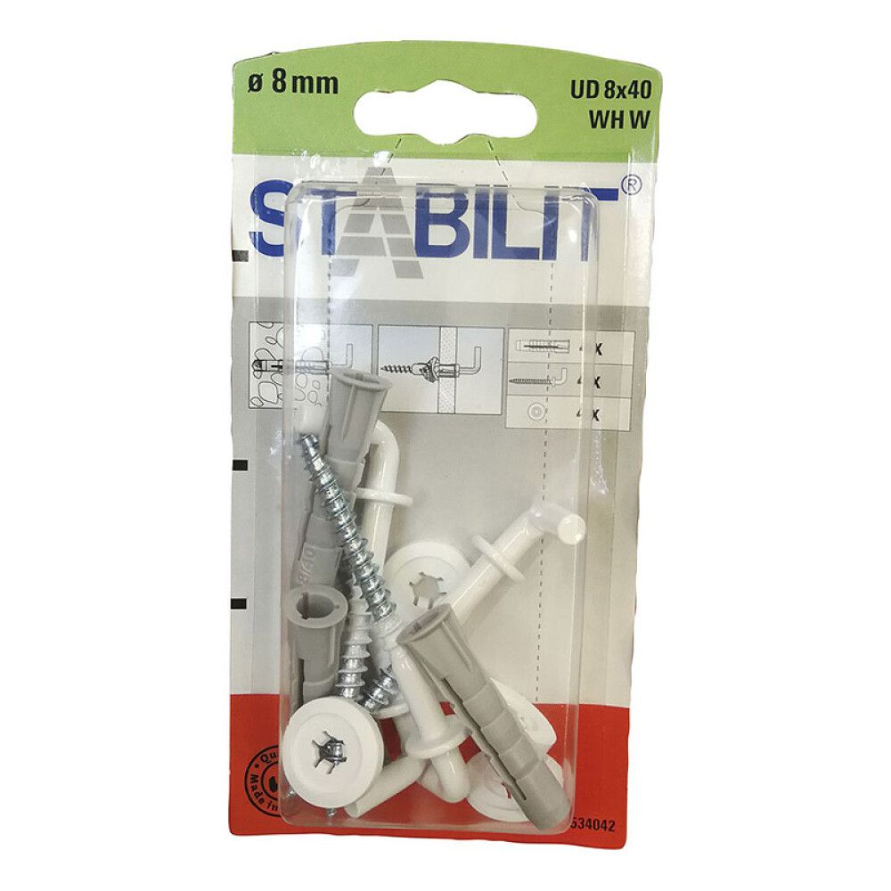 Aastüübel UD 8 x 40 WH W
