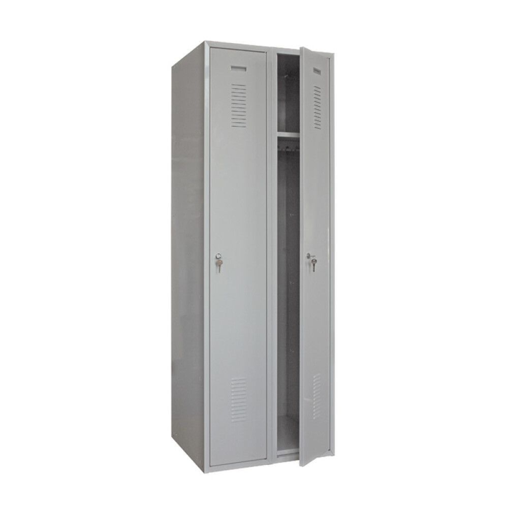 Metallkapp Regalux 2 uksega 180 x 50 x 60 cm