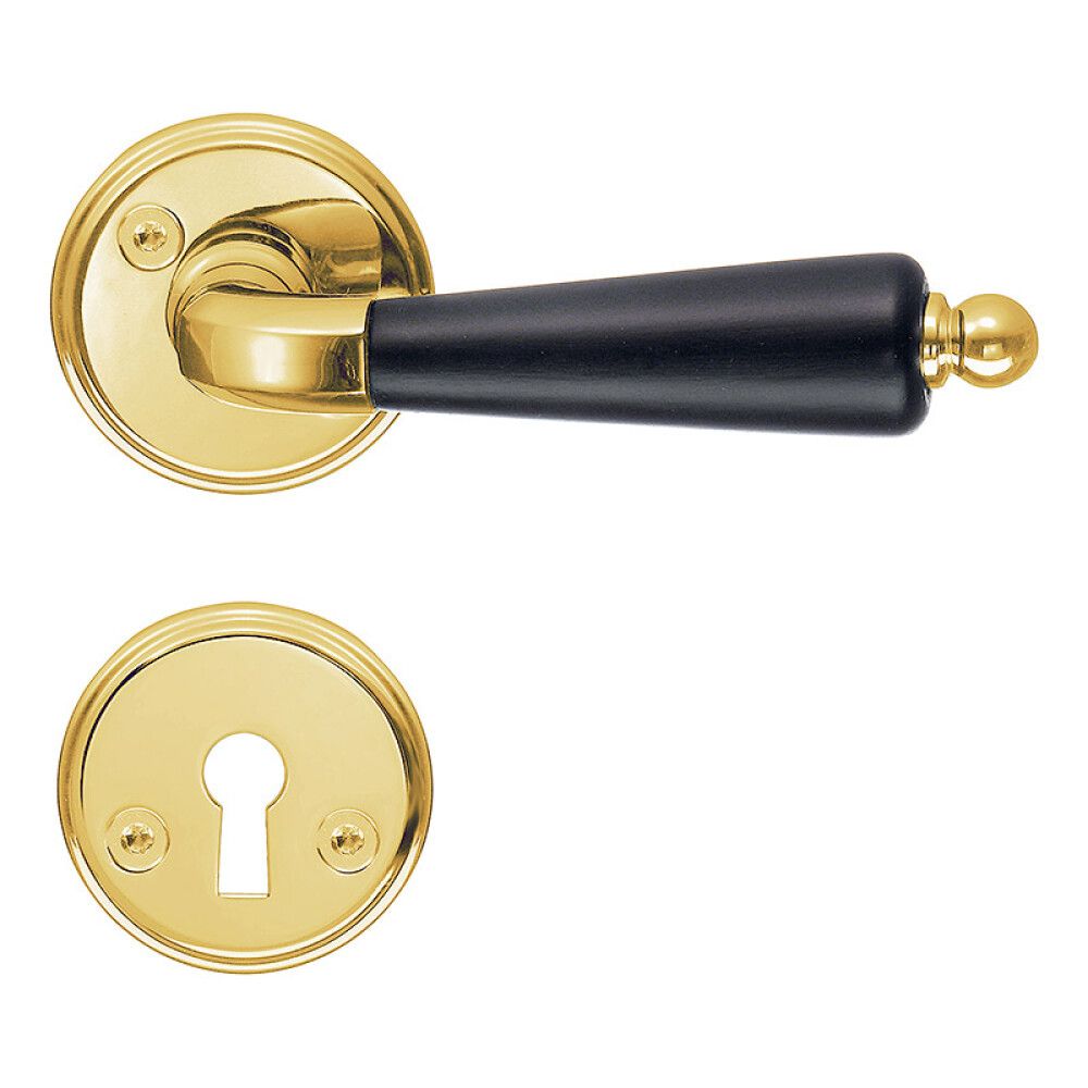 Siseukse link Beslagsboden B279BPNS messing/must