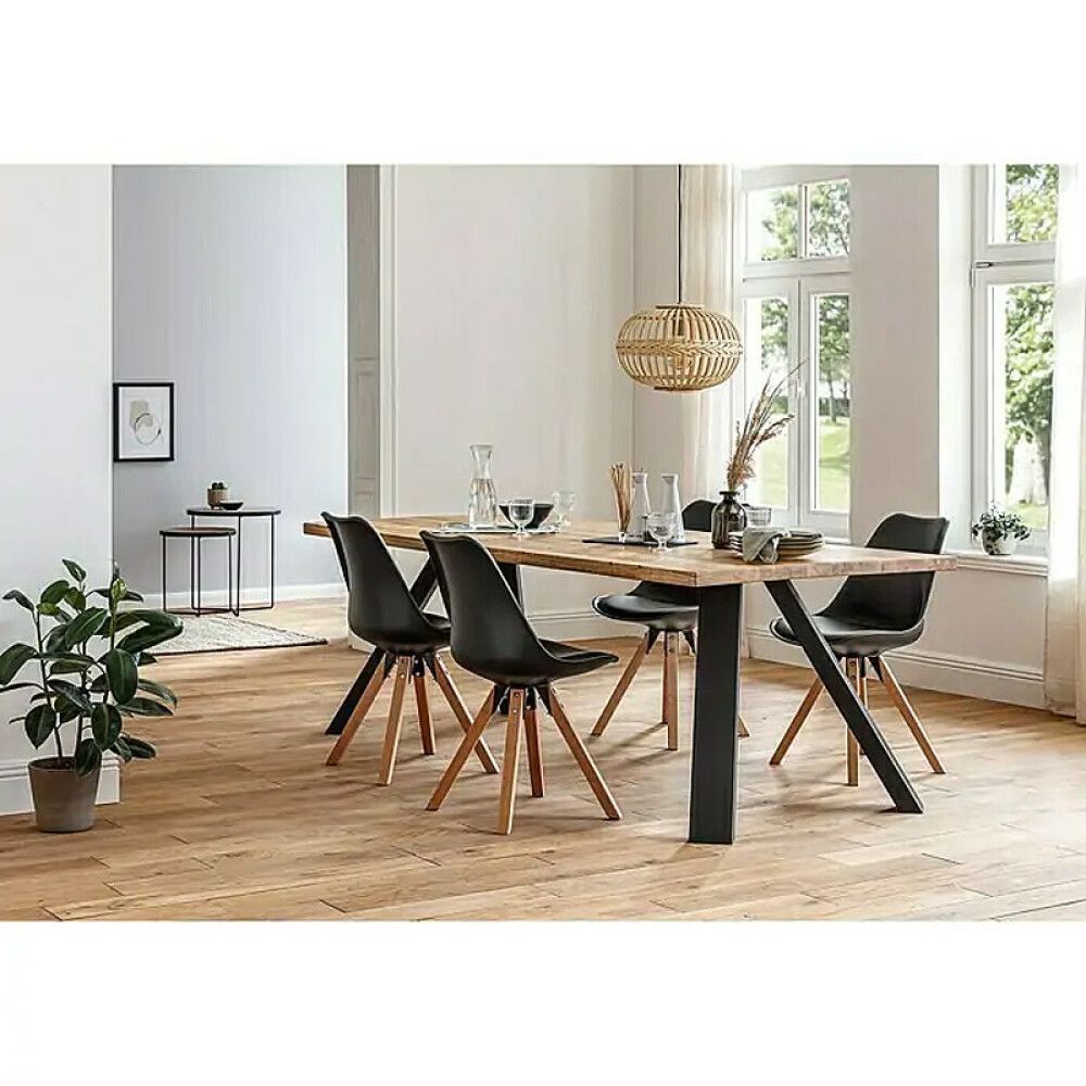 Lauajalad mustad V-kujulised 2 tk