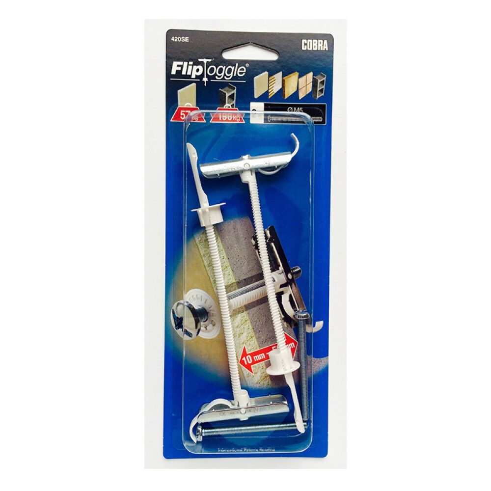 Naeltüübel Cobra FlipToggle 420S 2 tk