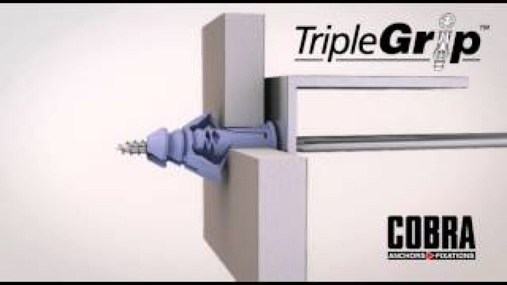 Universaaltüübel Cobra Triple Crip 171KE