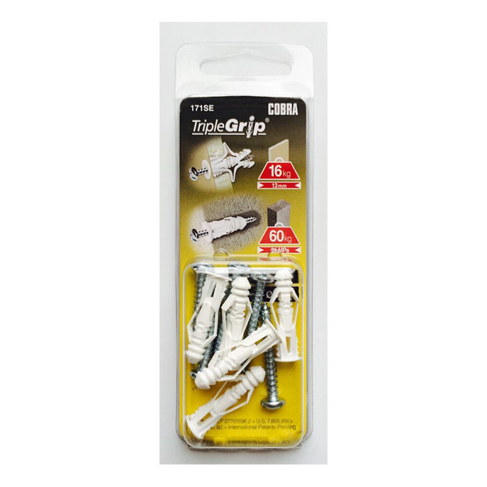 Universaaltüübel Cobra Triple Grip 171SE