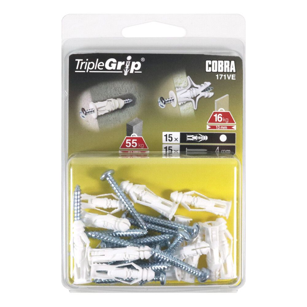 S-tüüblikomplekt Cobra 171VE 15 tk