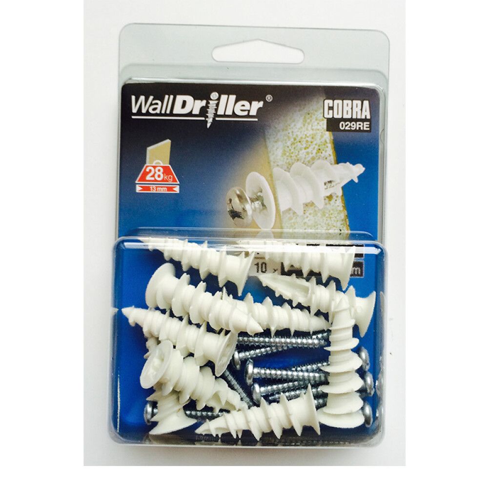 Kipsitüübel Nylon 4 mm 10 tk