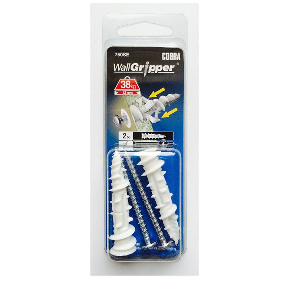 Kipsitüübel kruviga 4 mm 2 tk