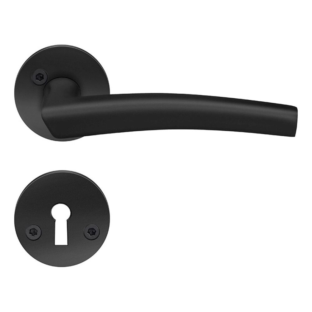 Siseukse link Beslagsboden B290BNS mattmust