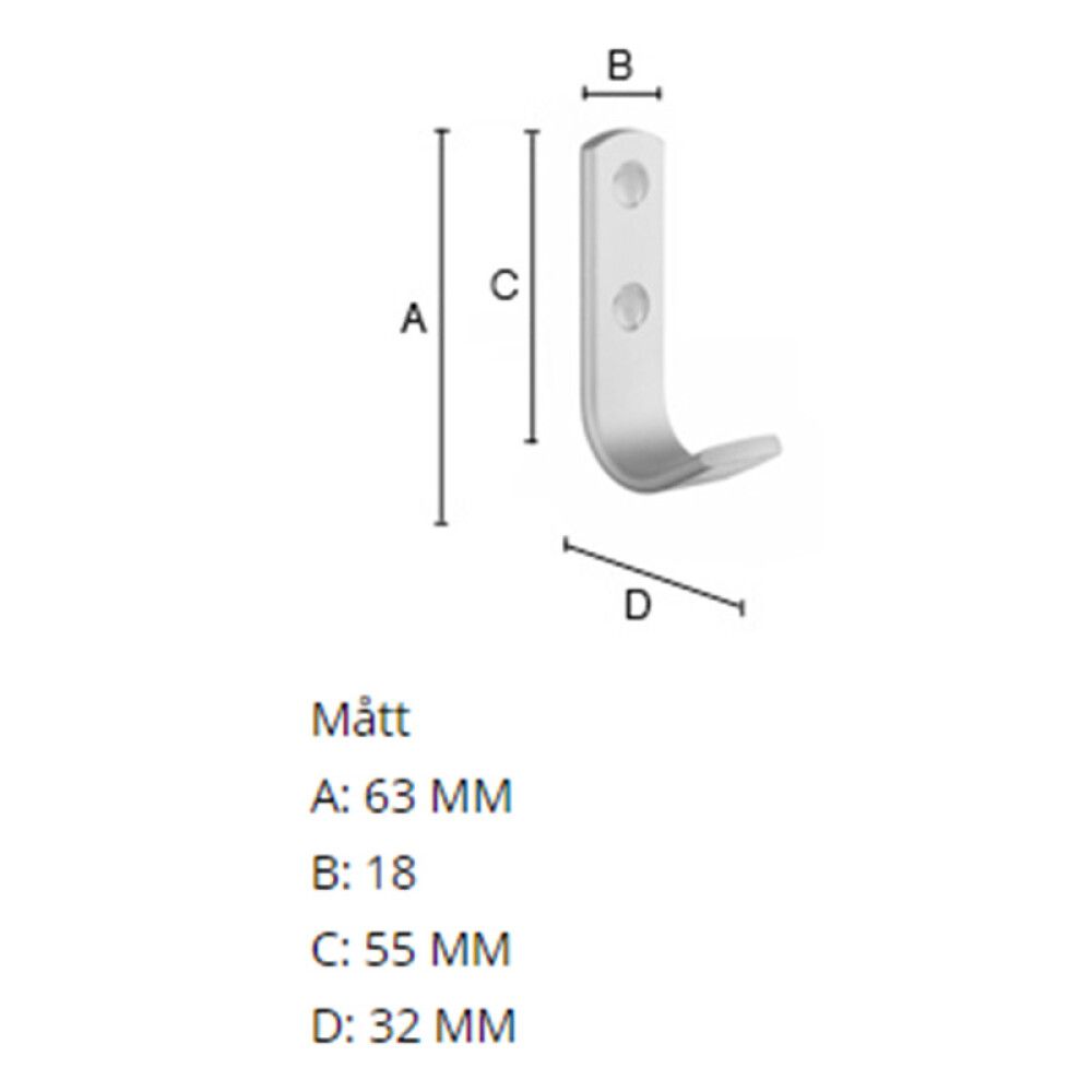 Nagi Beslagsboden BB1043 mattmust