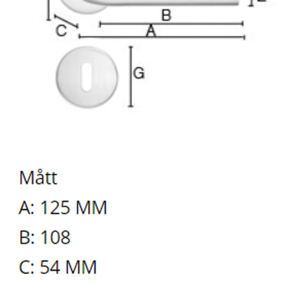 Siseukse link Beslagsboden B911SN