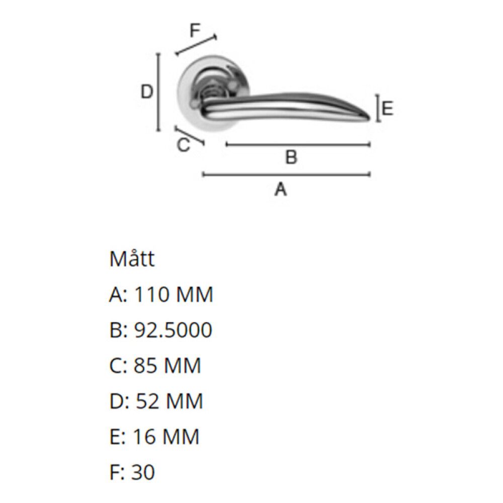 Välisukse link Beslagsboden B135M