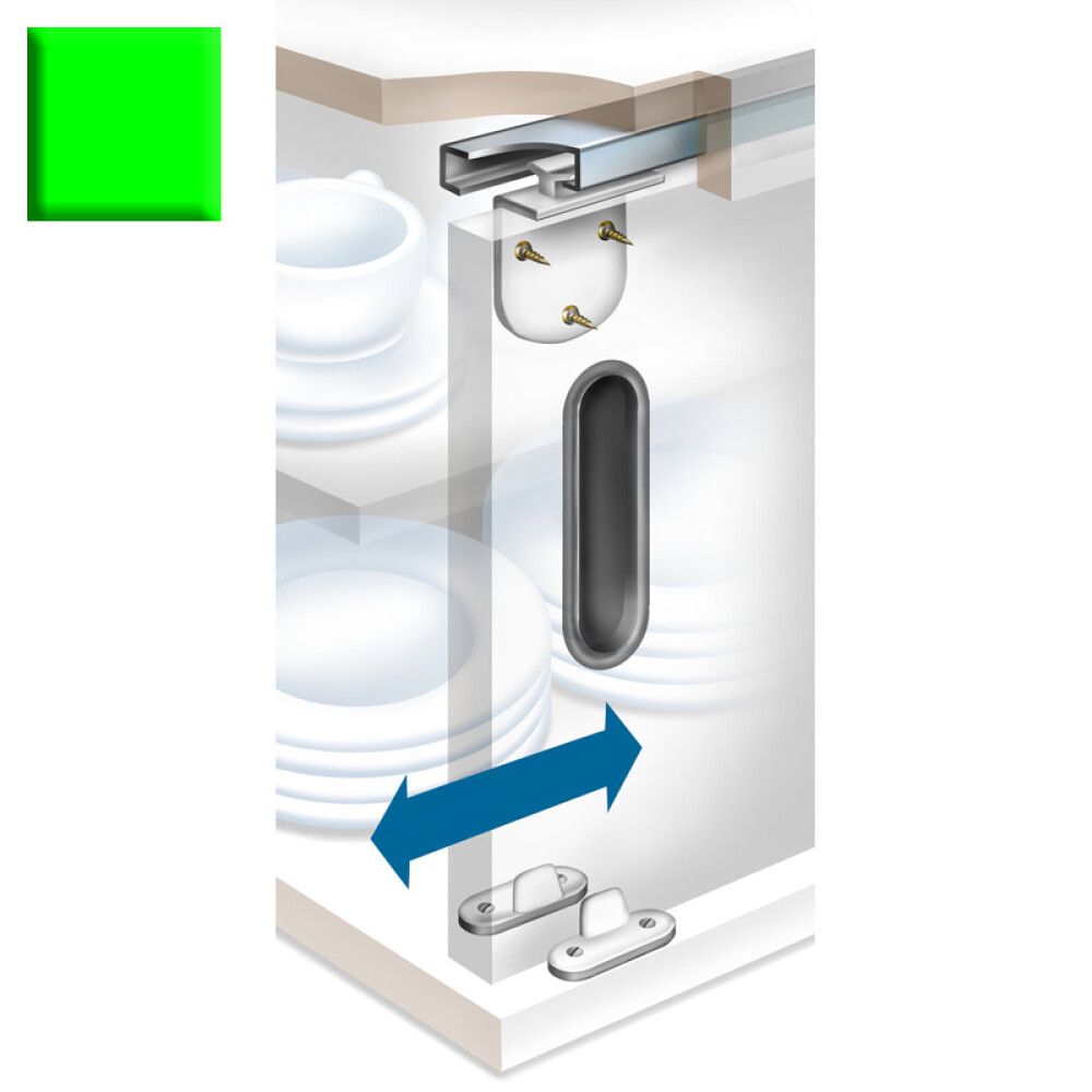 Lükandsüsteeni komplekt kuni 1000 mm ja 6 kg ustele