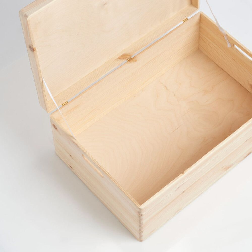 Puidust kast Zeller kaanega 60 x 40 x 24 cm