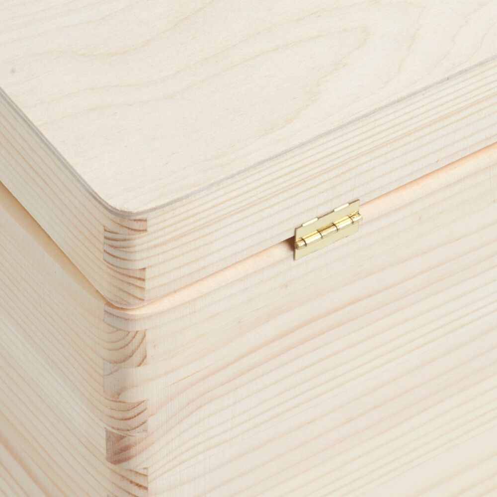 Puidust kast Zeller kaanega 60 x 40 x 24 cm