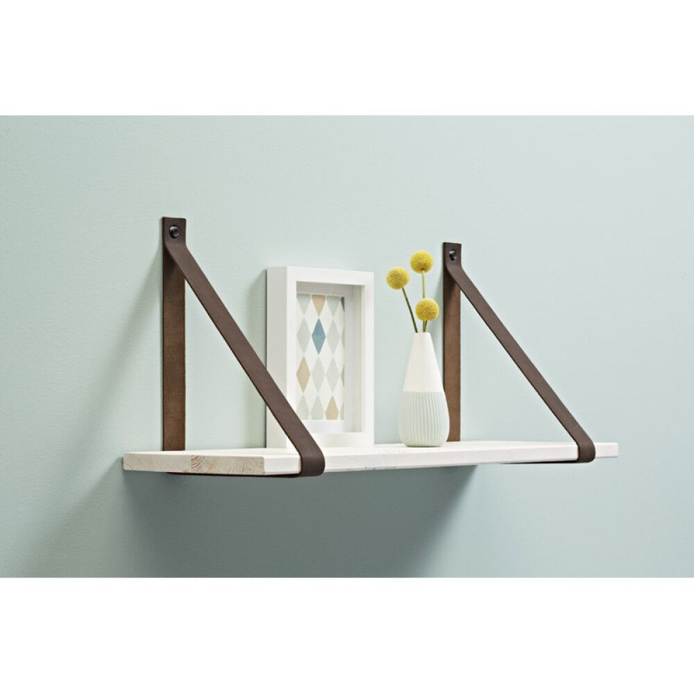 Riiulikandur Dolle Loop-Set pruun 790 x 30 x 1,8 mm 2 tk