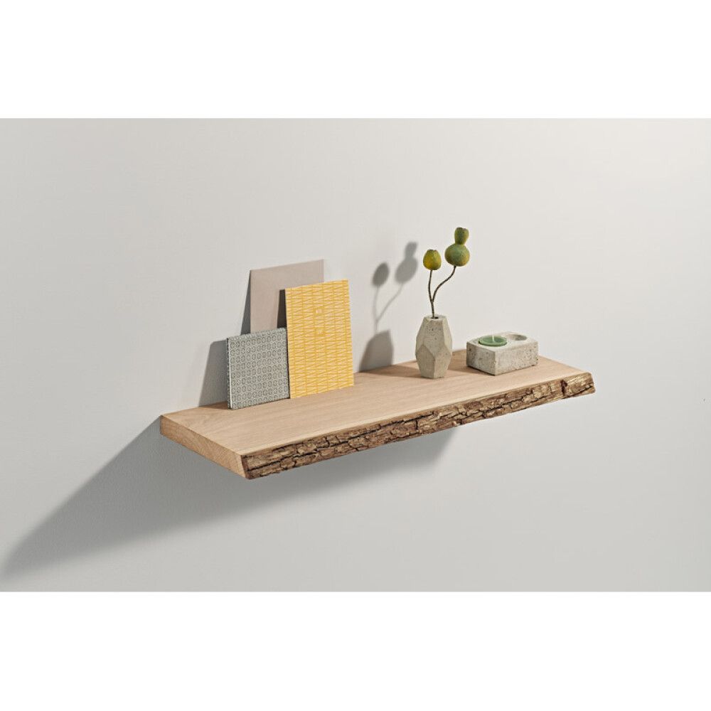 Riiuliplaat Nature tamm servamata 600 x 200 x 25 mm