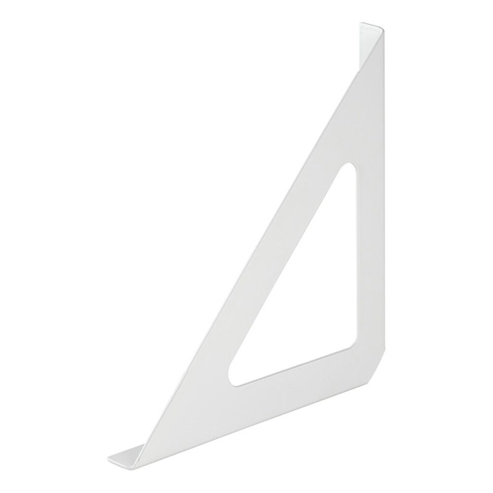 Riiulikandur Tri valge 190 x 190 x 18 mm