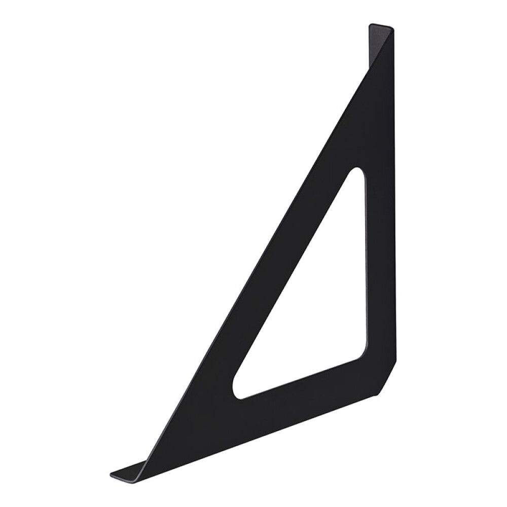 Riiulikandur Tri must 190 x 190 x 18 mm