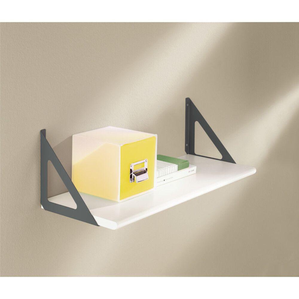 Riiulikandur Tri must 190 x 190 x 18 mm