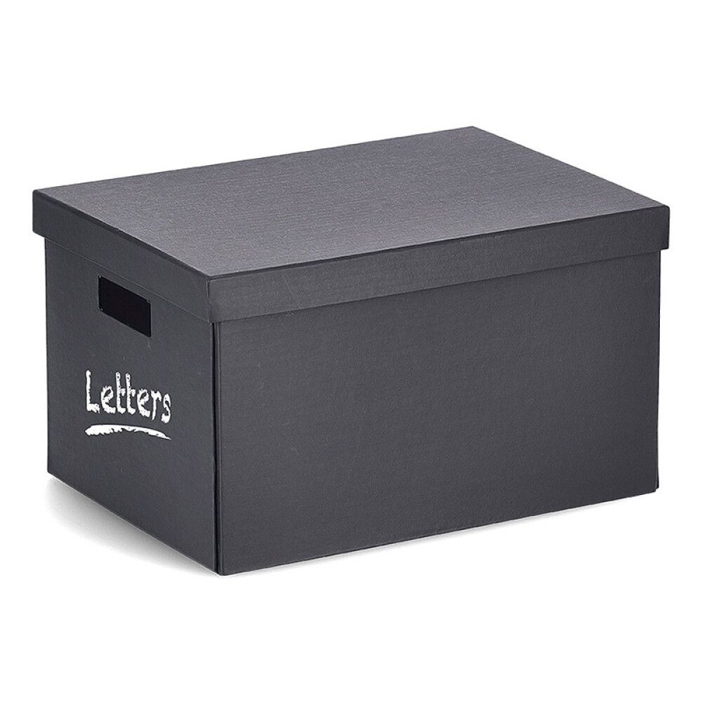 Hoiukast Zeller must 35 x 25 x 20 cm