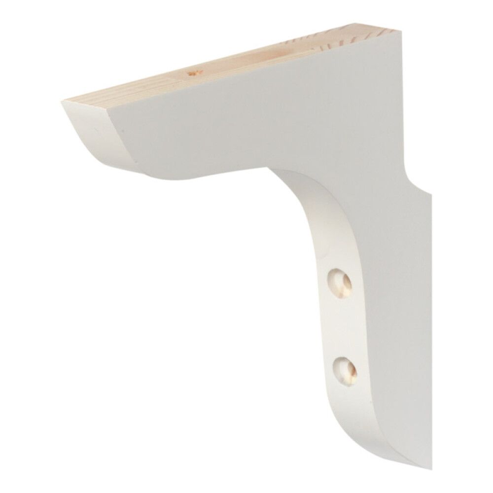 Riiulikandur Lundbergs Jack 150 x 20 x 150 mm valge mänd