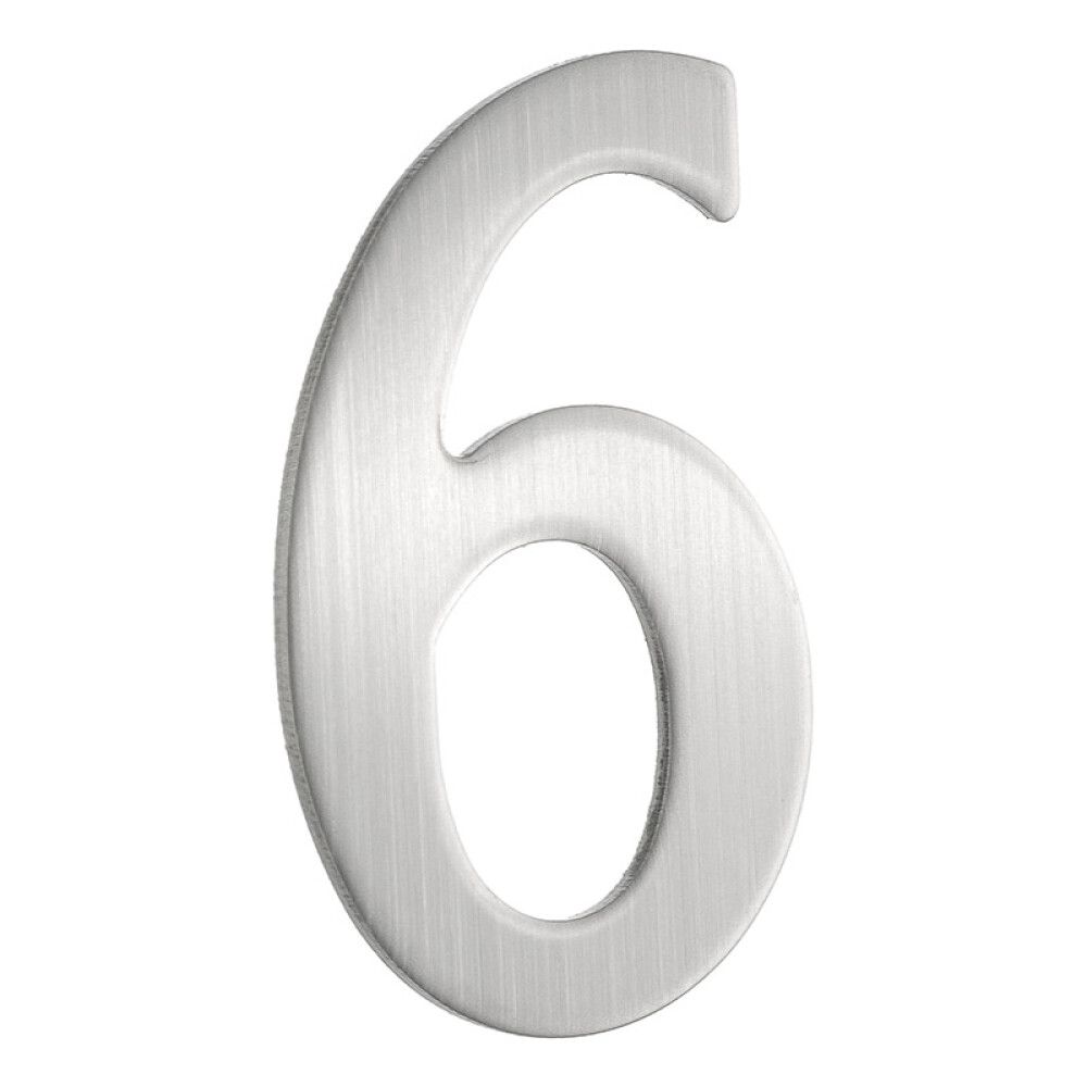 Postkasti number Beslagsboden 6 harjatud roostevaba teras