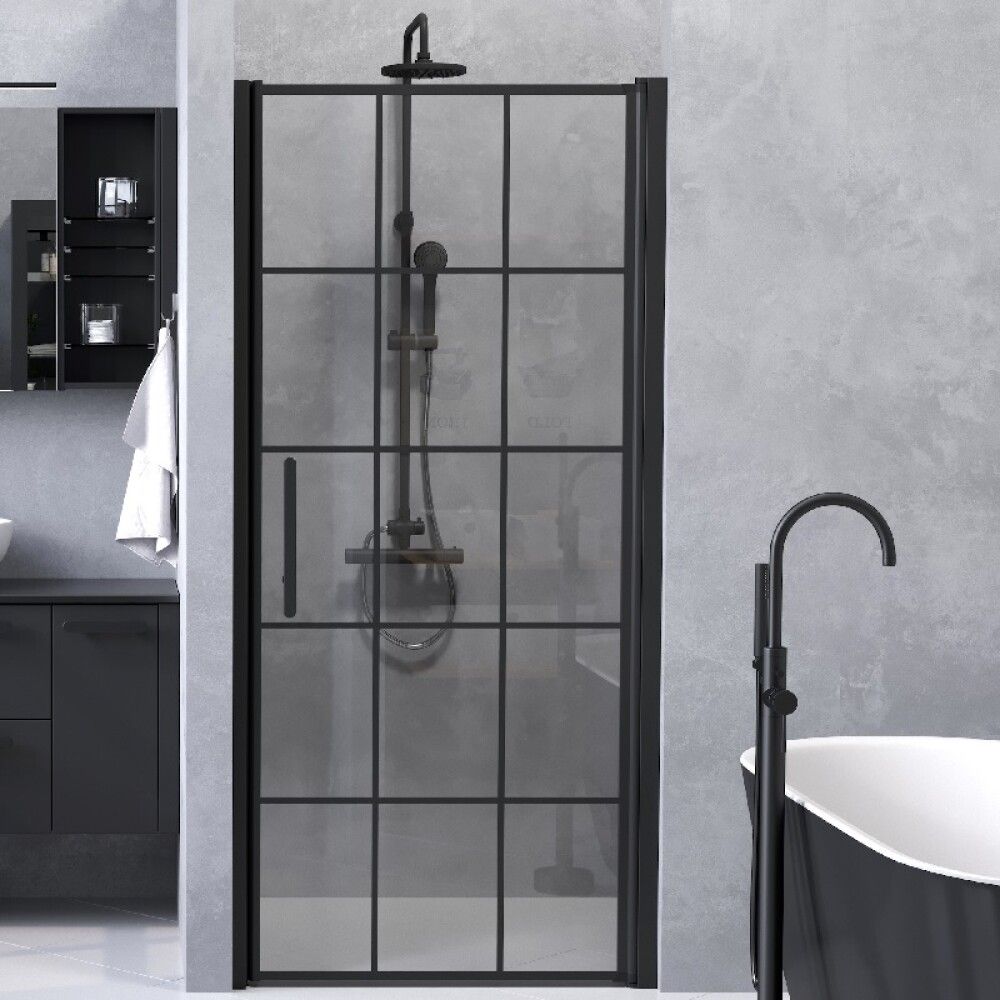 Dušiuks Camargue Skärgård läbipaistev/mustad ruudud