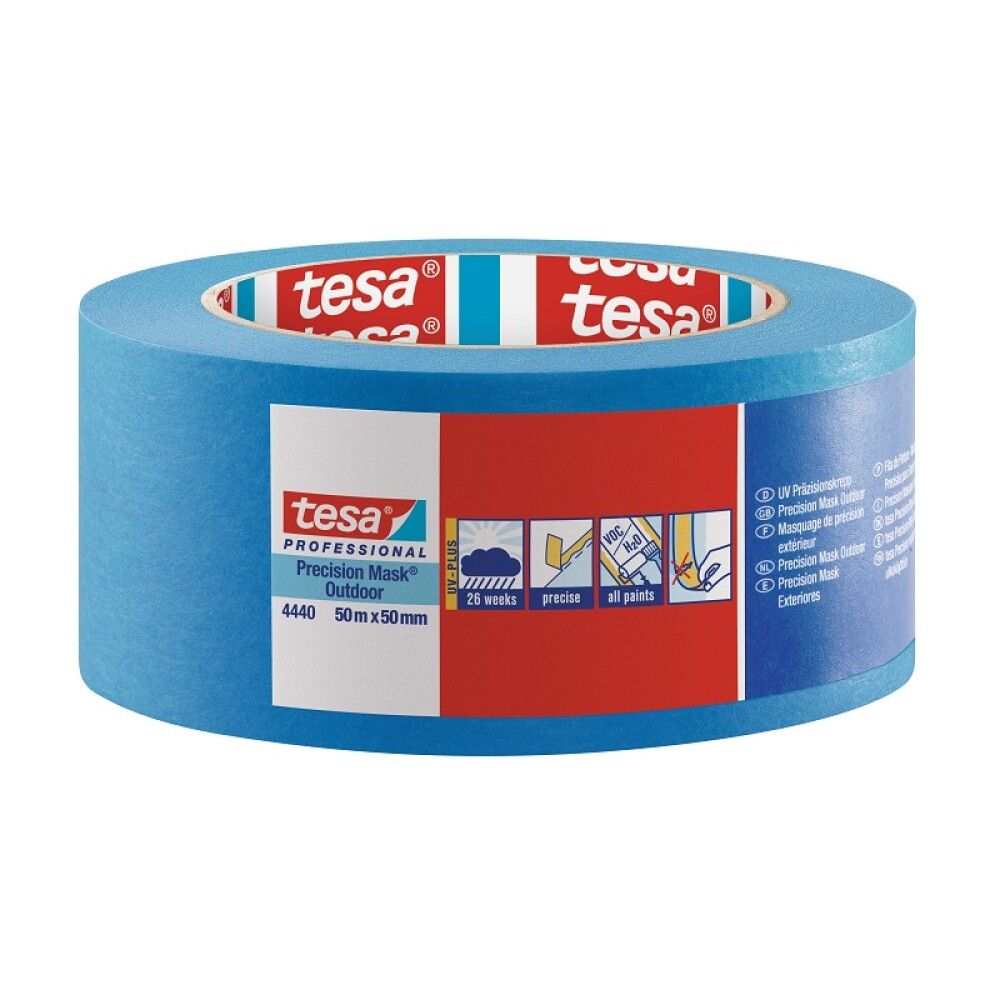 Maalriteip Tesa Outdoor Preciision 50 m x 50 mm