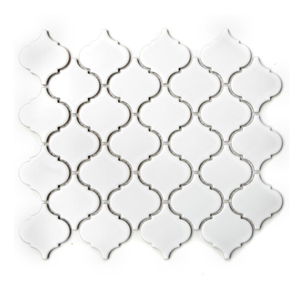 Mosaiik Florentine 29,3 x 24,5 cm Valge Matt