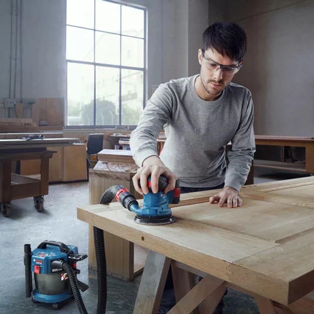 Akuekstsentriklihvija Bosch GEX 185-LI Professional