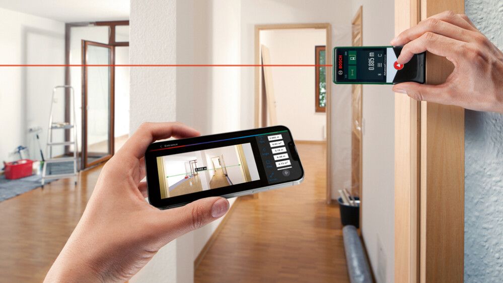 Ristjoonlaser Bosch AdvancedDistance 50C