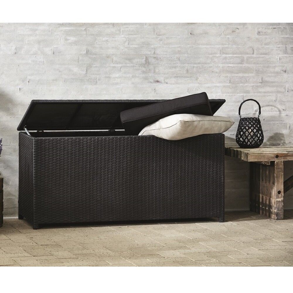 Säilituskast Barbuda  60 x 50 x 130 cm, must Must