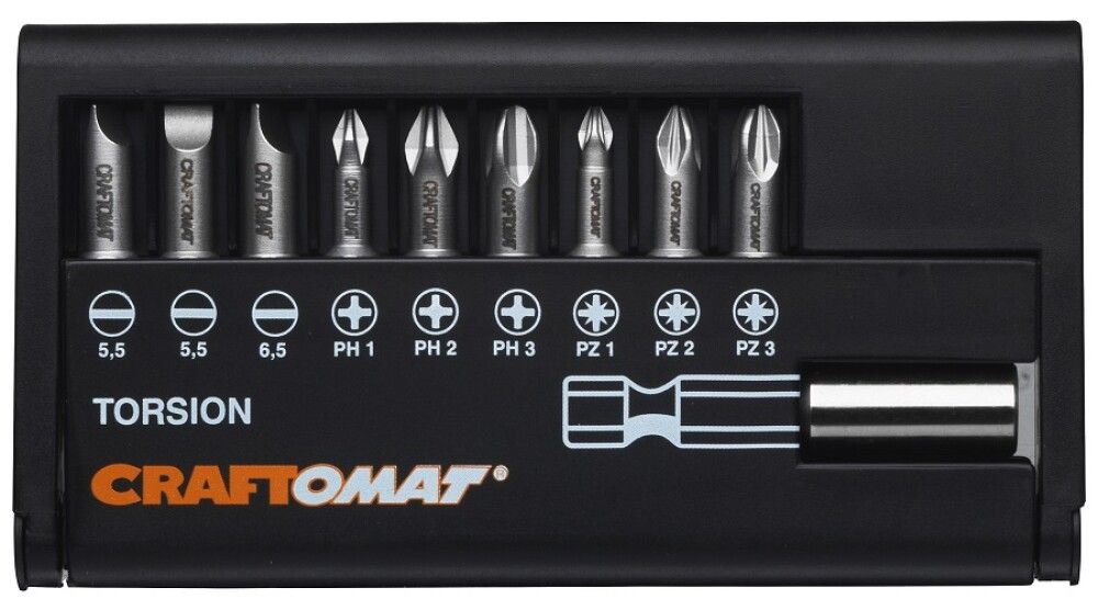 Otsikute komplekt Craftomat 9-osaline