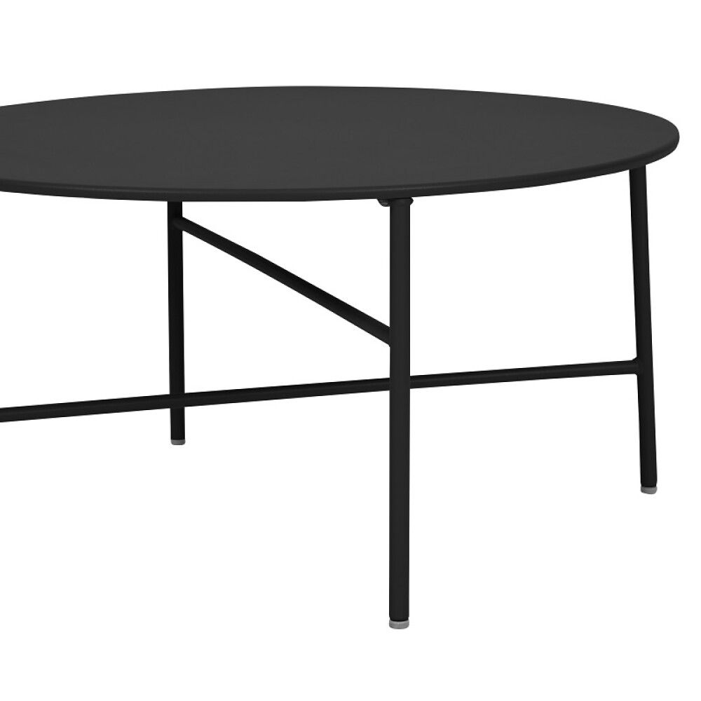 Diivanilaud Envy Ø 40 cm, must