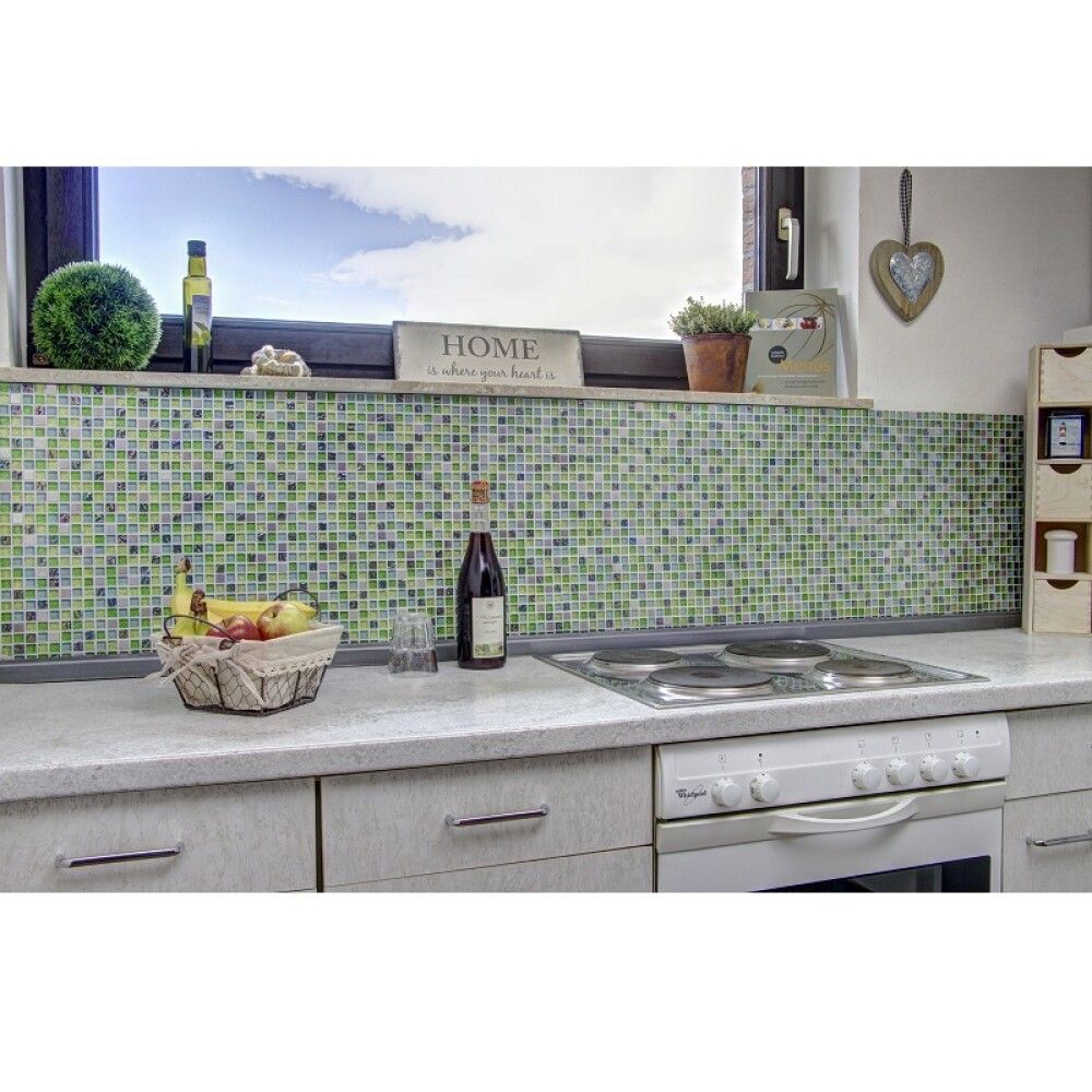 Klaasmosaiik Crystal Mix 30,5 x 32,2 cm