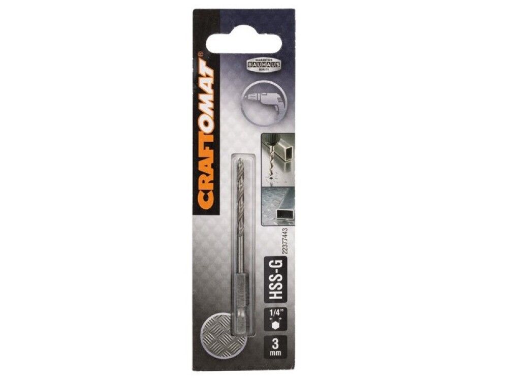 Metallipuur hex 3 mm