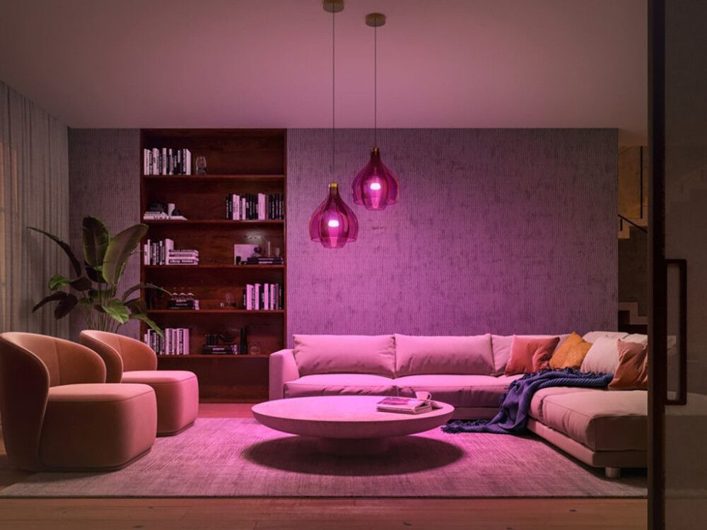 LED-nutilamp Philips Hue White and color 6,5 W E27, 2 tk