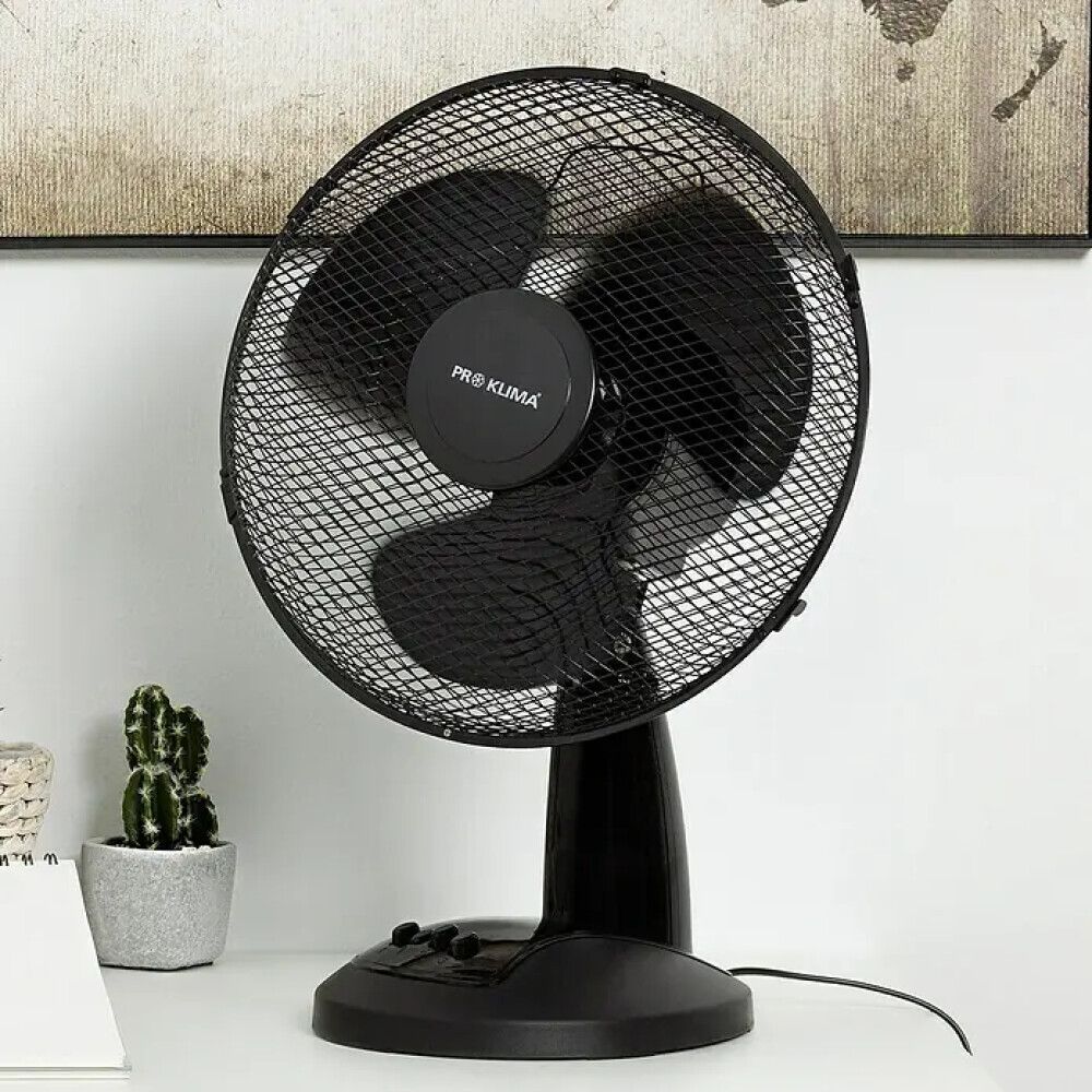 Lauaventilaator Proklima Ø 30 cm must